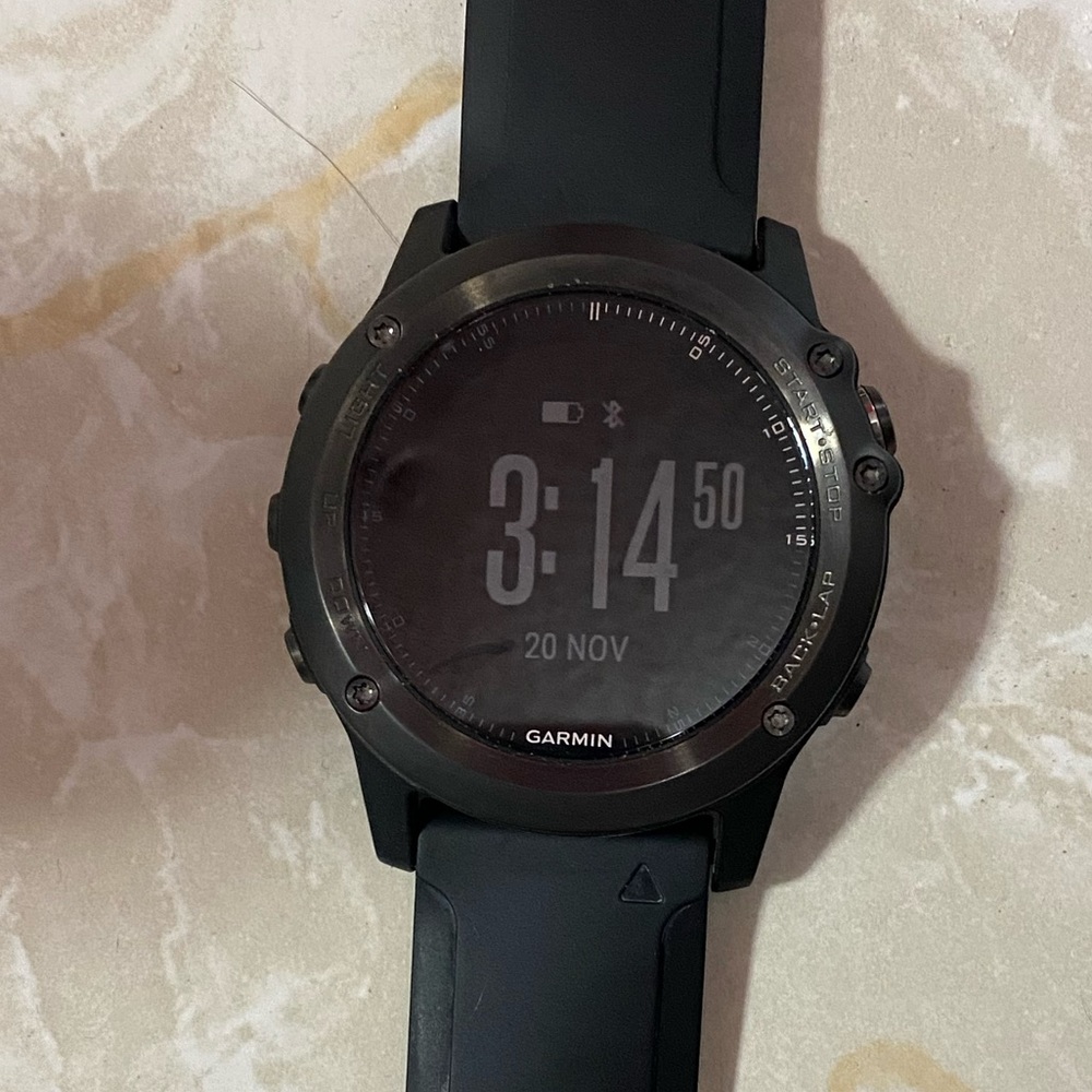 Garmin Fenix 3 sapphire HR watch